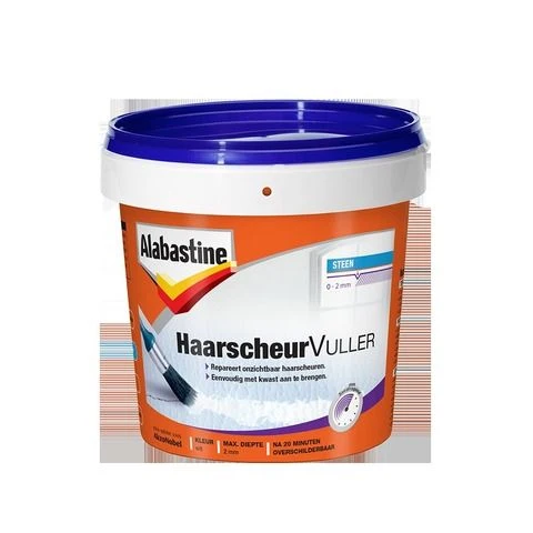 Alabastine haarscheurenvuller wit 250ml