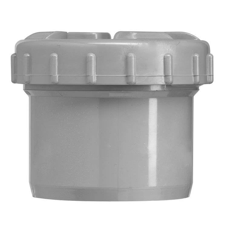 Eindstop met schroefdeksel PVC 75mm