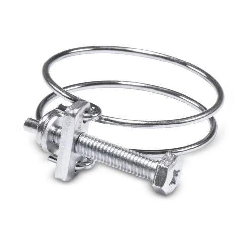 Deltafix draadslangklem met schroef verzinkt ⌀ 19mm-⌀ 22mm 2st