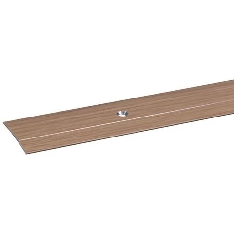 JéWé overgangsprofiel gelijk aluminium licht eiken 38x4mm 95cm