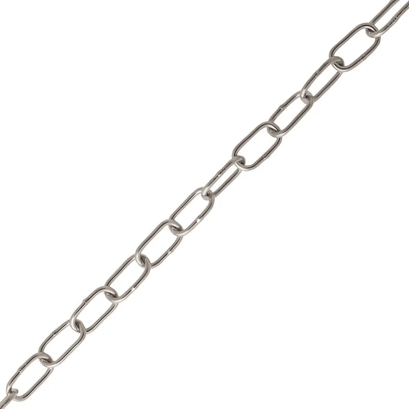 Deltafix sierketting 2mm vermessingd metaal per meter