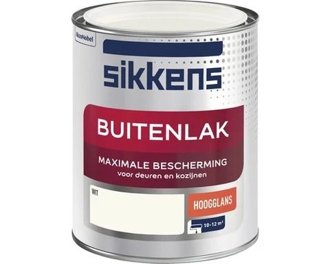 Sikkens Buitenlak hoogglans wit 750ml