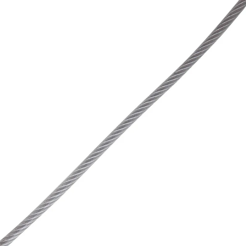 Deltafix staalkabel 4,5mm plastic omwikkeld staal 76m p/m
