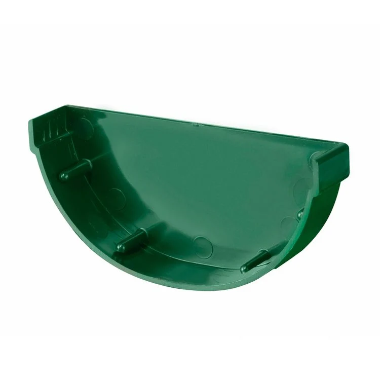 Mastgooteindstuk groen 100mm
