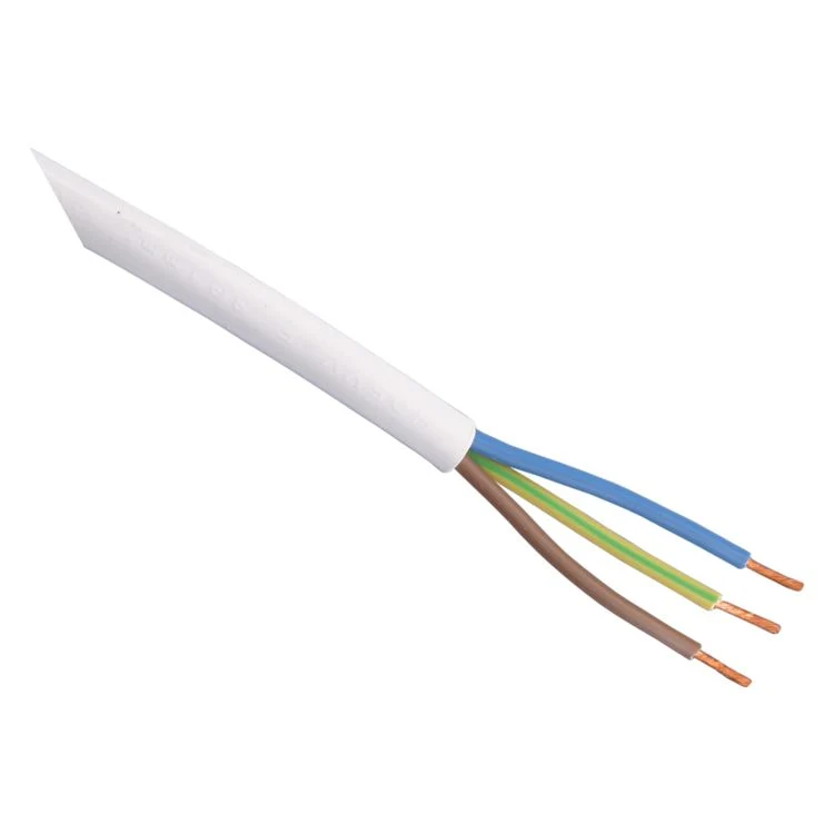 Huishoudsnoer vmvl 1,5 qm wit 5m