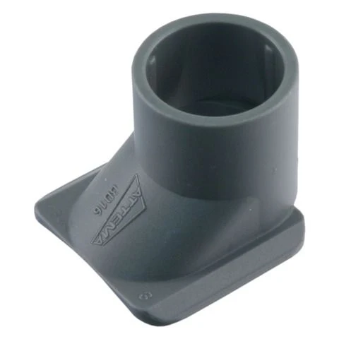 Attema spruitstuk 3/4" grijs enkel