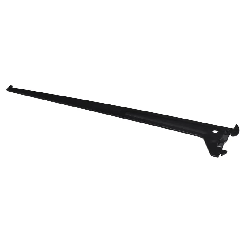 Duraline wandrailbeugel enkel staal zwart 35cm