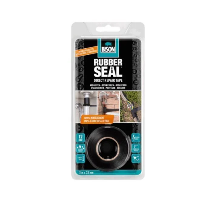Bison rubber seal direct repair tape 3 meter