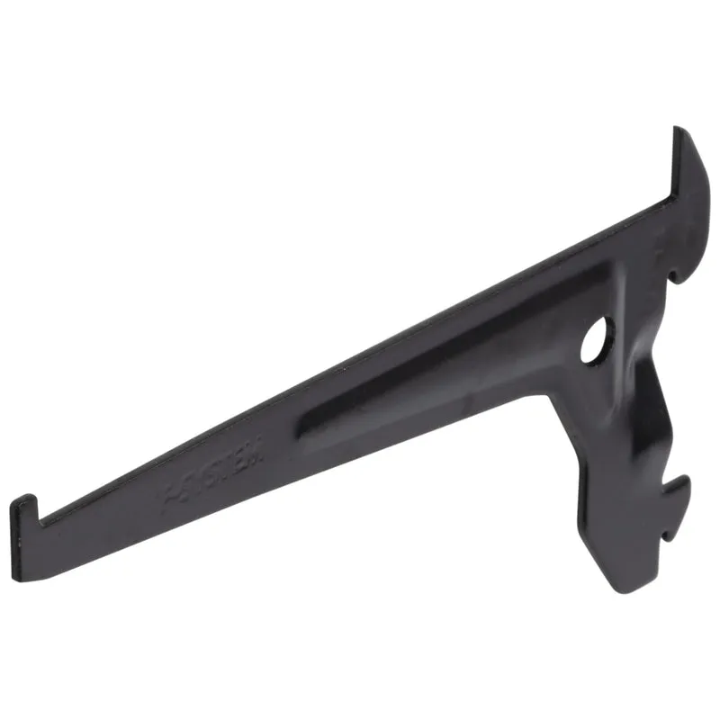 Duraline wandrailbeugel enkel staal mat zilver 15cm