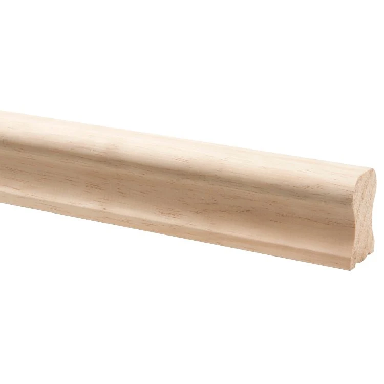 Trapleuning ovaal grenenhout 270x6,7x4,4cm