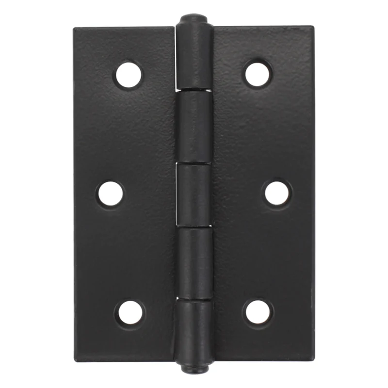 Starx scharnier smal vaste pen 75x49 zwart (2st.)
