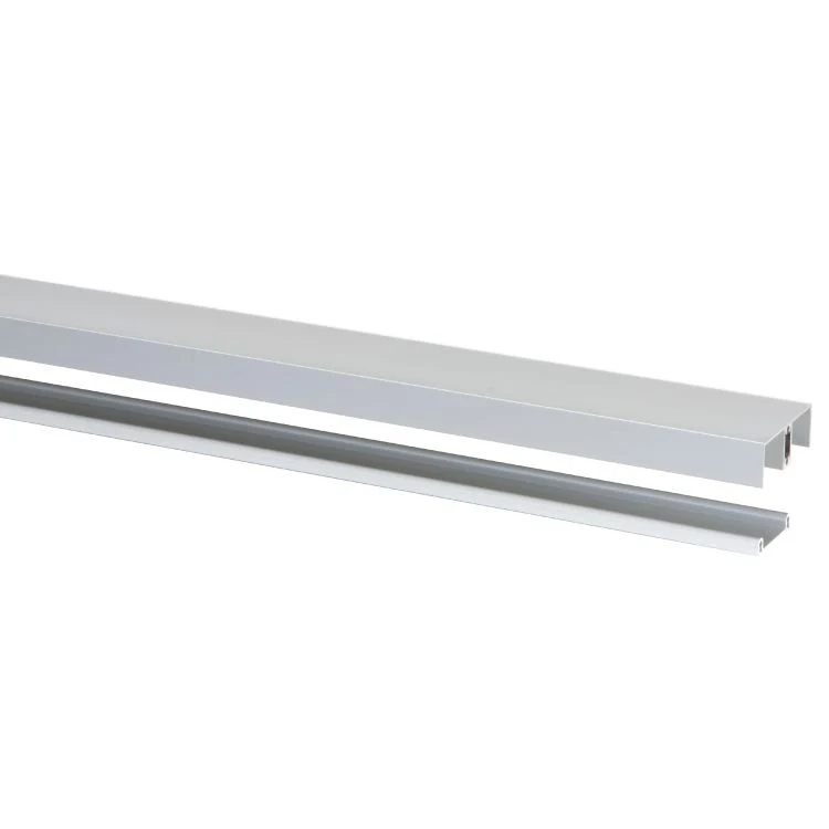 Storemax schuifdeurrail Basic R20 grijs aluminium 240cm
