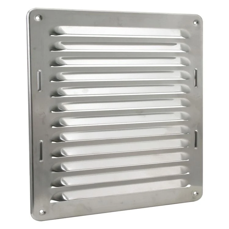 STARX lamellenrooster aluminium grijs 20x20x1cm