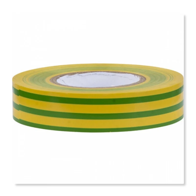 Deltafix isolatieband groen, geel 19mm 10m