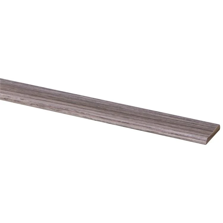 Plakplint MDF bruingrijs 240x2,6x0,4cm