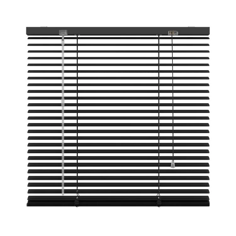Decosol 320 horizontale jaloezie aluminium mat zwart 120x180cm