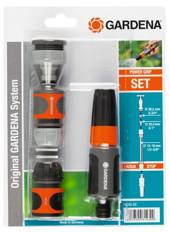 Gardena startset kunststof 13mm - 15mm 4-dlg