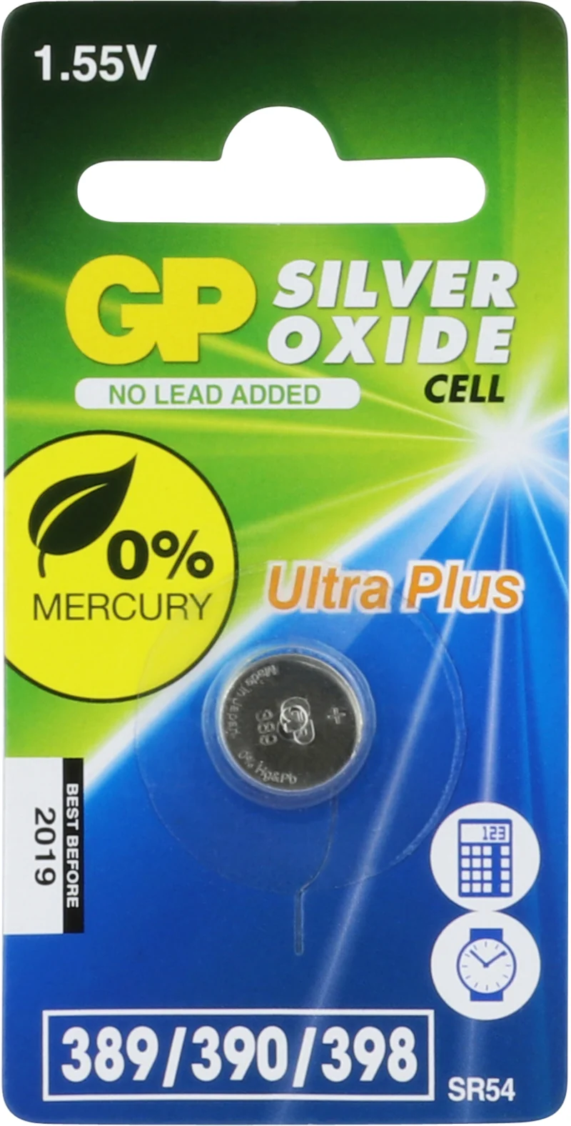 GP horlogebatterij SR1130W zilver oxide