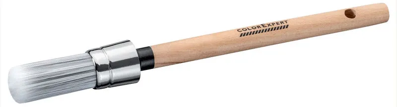 Color Expert Unistar patentkwast hout rond 2,4cm voor lakverf