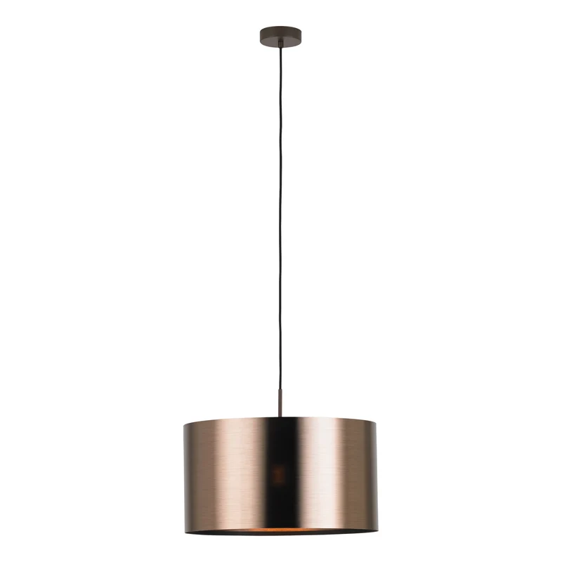 Eglo hanglamp Saganto Ø45cm bruin/koper