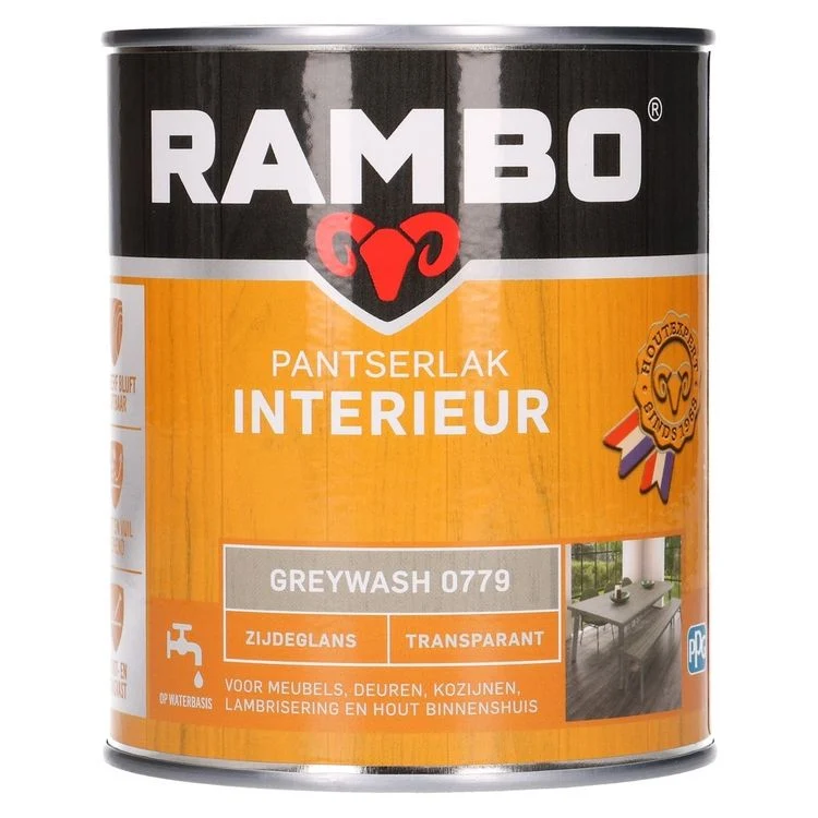 Rambo Pantserlak zijdeglans interieur 779 750ml