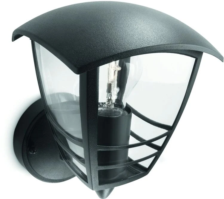 Philips myGarden LED buiten wandlamp Creek zwart aluminium