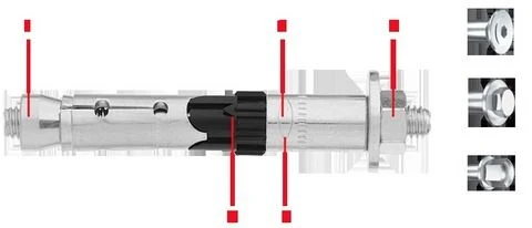 Fischer FH II hulsanker M6x70mm 2st