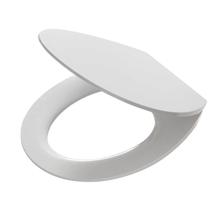 Tiger Blade WC-bril duroplast, rvs wit met softclose