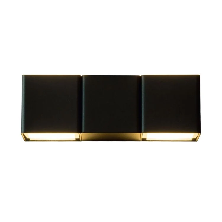 Led's Light LED buiten wandlamp Lisbon antraciet aluminium