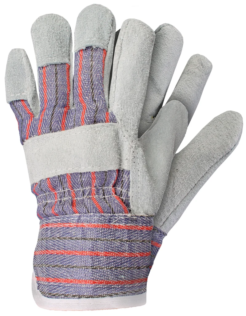 Talen werkhandschoen grijs, blauw M