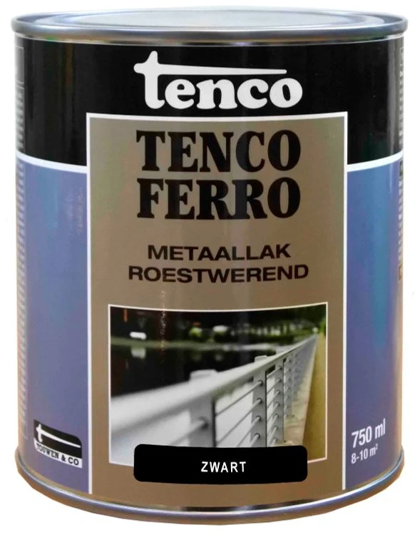 Tenco Tencoferro metaallak zwart 750 ml