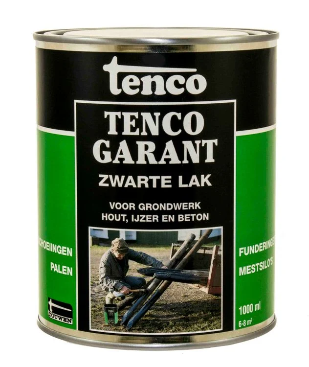 Tenco Tencogarant lak zwart 1L