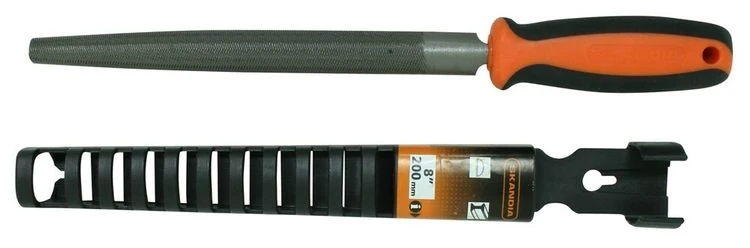 Skandia halfronde vijl 200 mm basterd