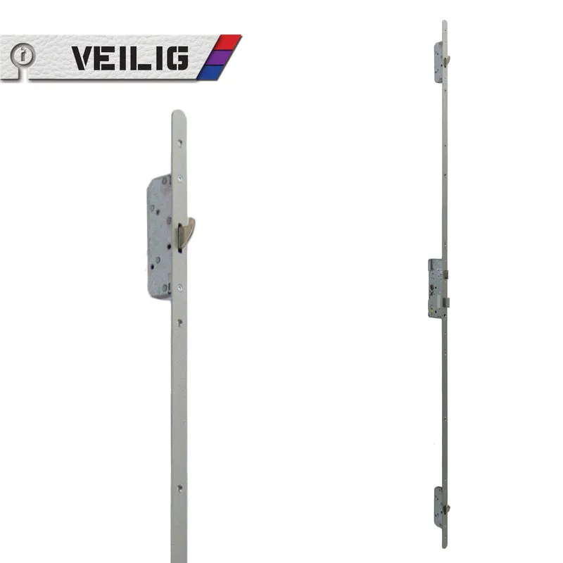 Veilig meerpuntssluiting krukbediend SKG*** PKVW zilver 55mm
