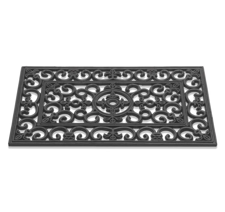 Hamat schoonloopmat Outdoor zwart 45x75 cm
