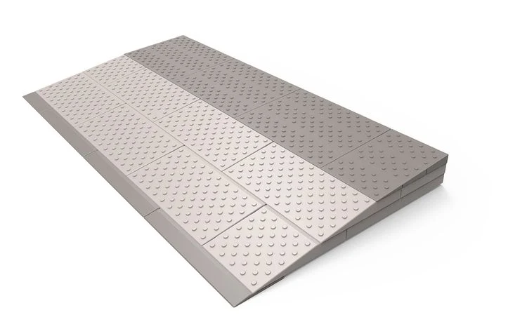 SecuCare drempelhulp zilver 84x5,4cm